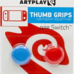 Накладки на Joy-Con ? Artplays Thumb Grips Pro для Nintendo Switch (красные/синие)