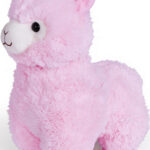 Мягкая игрушка Большая альпака (розовая)