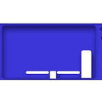 Силиконовый чехол для консоли Nintendo Switch (синий)