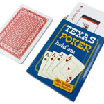 Игральные карты Texas Poker (пластиковые) (в ассортименте)